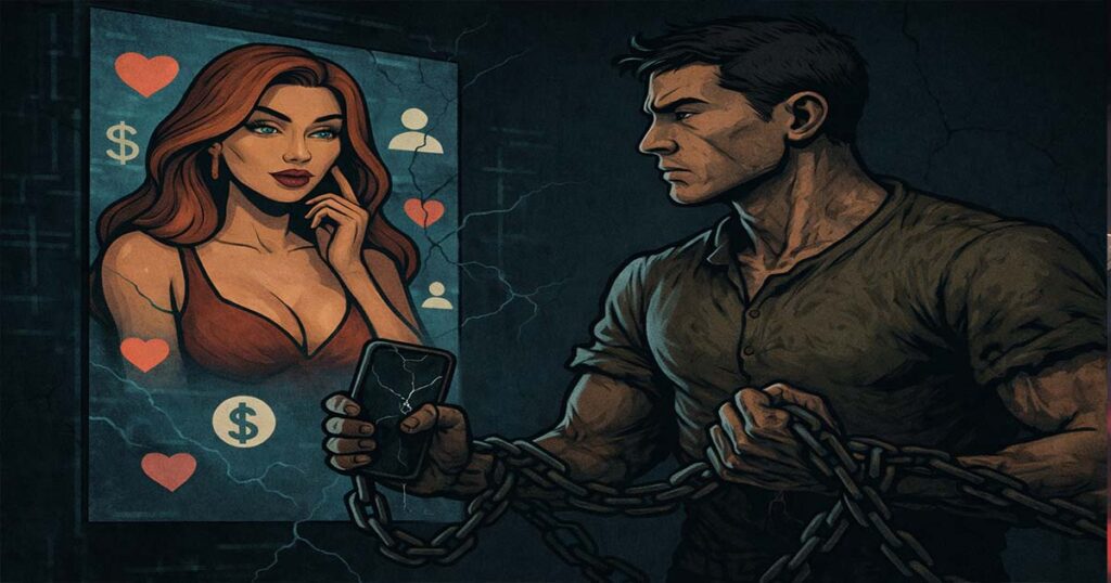 Chained to the phone